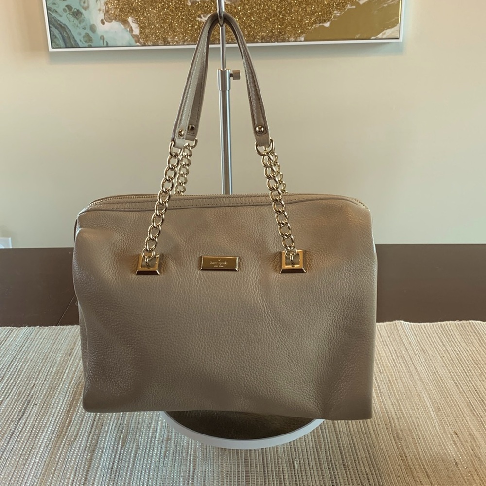 Kate Spade satchel/hand bag + Kate Spade dust bag. EUC